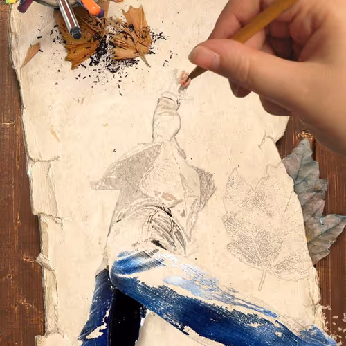 Emerged into creation - old