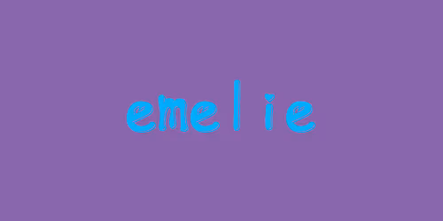 Emilie - old