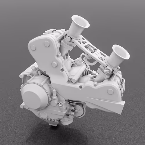 Engine 3D Model