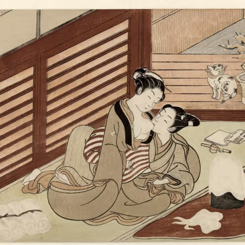 Erotic Japanese Art - old