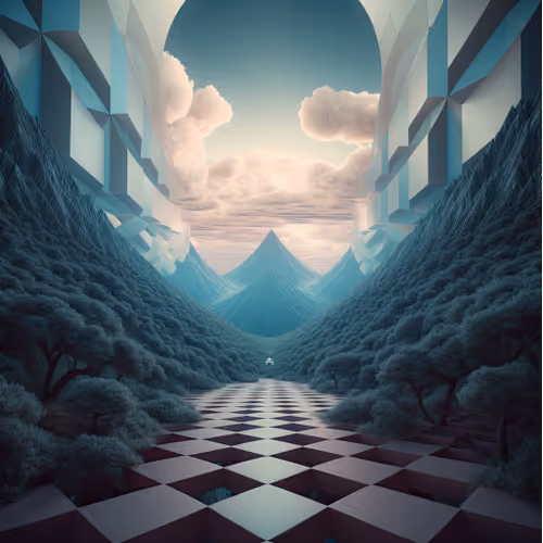 Escher Landscapes 3D