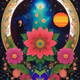 Eternal Cosmic Flower