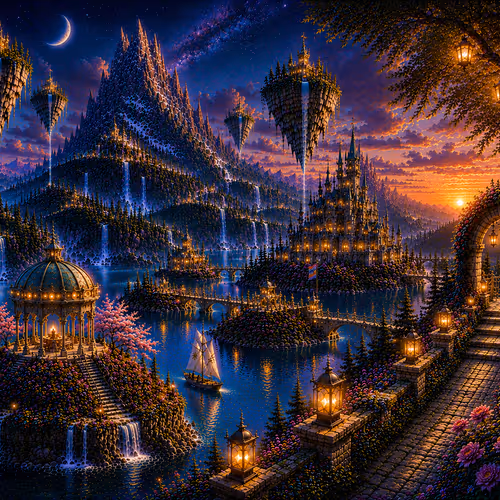 Eternal Fantasy Landscapes