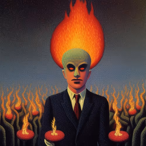 Eternal Flame by Albern Gee