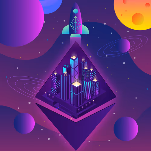 Ethereum to the moon (Limited Edition #1)