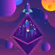 Ethereum to the moon (Limited Edition #1)