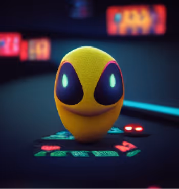 Everyone was Playing Pac-man - old