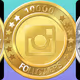 Exclusive coins in 3D cube