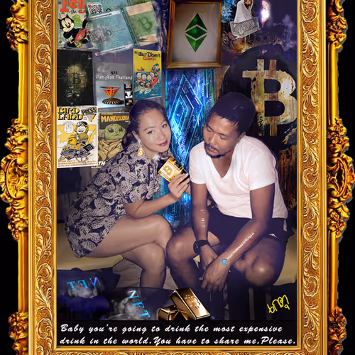 Expensive water - old