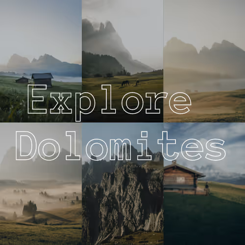 Explore Dolomites - Between clouds and lights