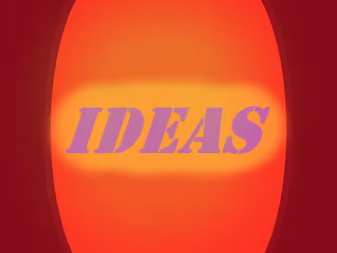 explosion of ideas