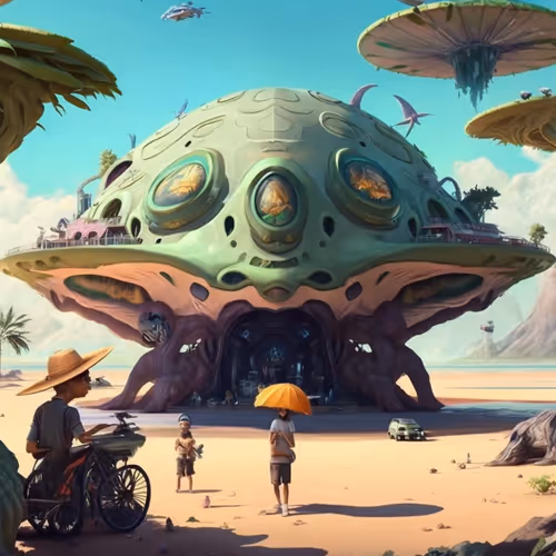 Extraterrestrial Adventures in the Metaverse: Land Ownership and Friendship NFTs