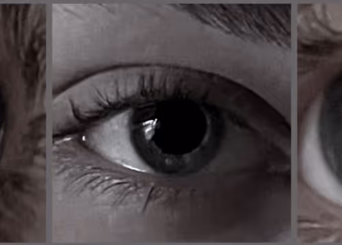 Eyes of the horror of war