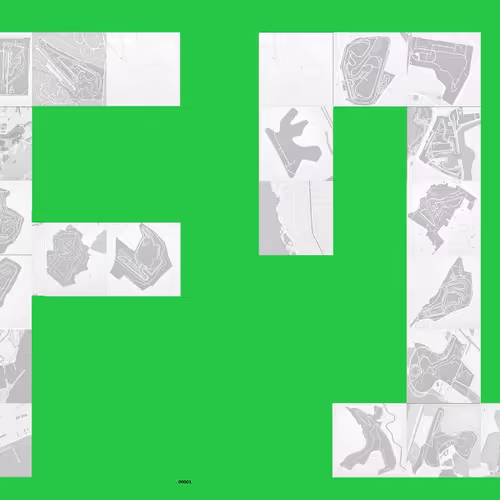 F1 Collection Map of Grand Prix 2021 - old