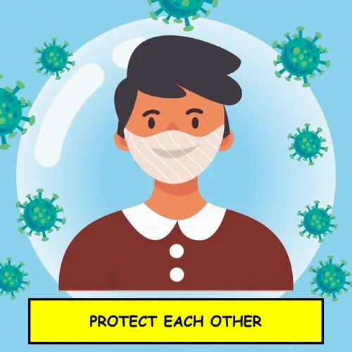Face Mask Message (FMM) NFT