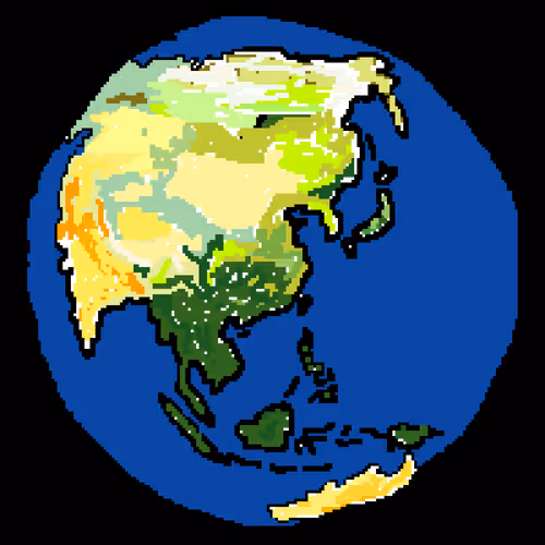 Faces of the globe