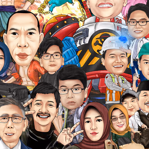 On the Life of Digital Caricaturist