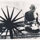 Famous photograph Gandhi and the Spinning Wheel | 1946