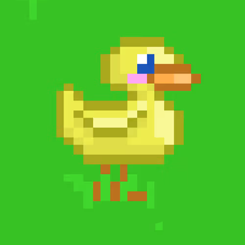 Famous Pixel Duck - old