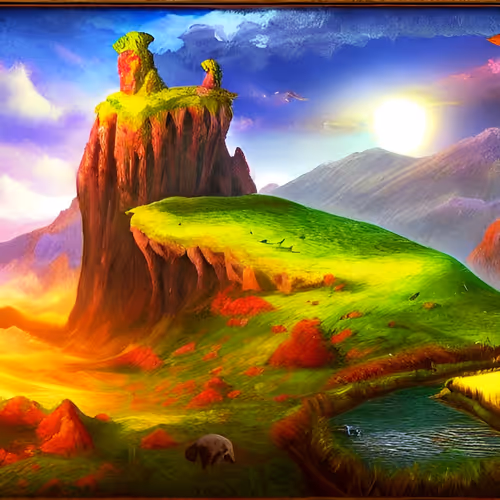 FANTASY LANDSCAPES AI