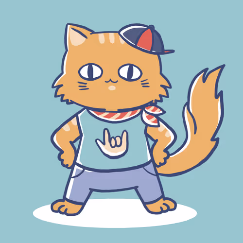 fashionable cats - old
