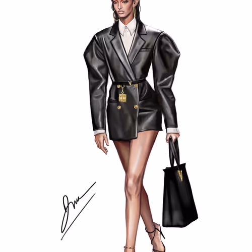 fashion illustration collect - old