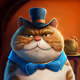 Fat Cat In A Hat