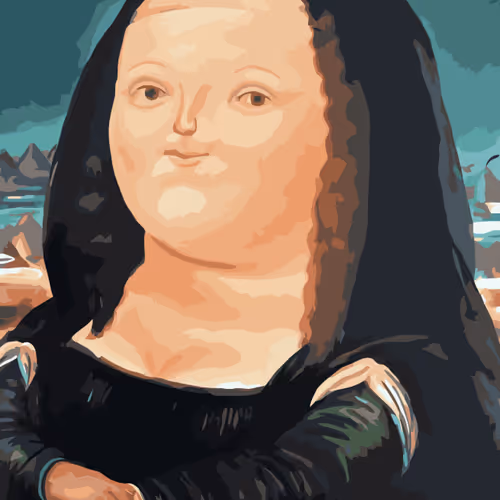 Fatty Mona Lisa