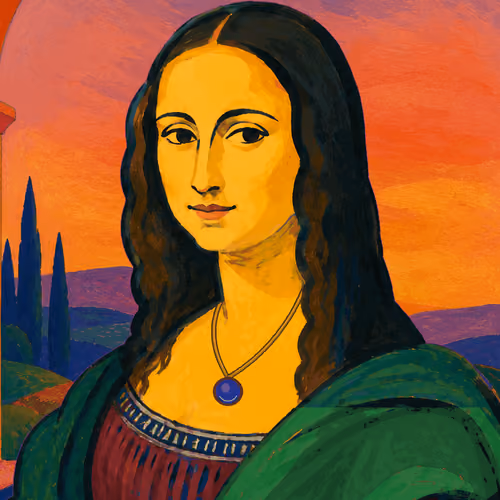 Fauvist Mona Lisa