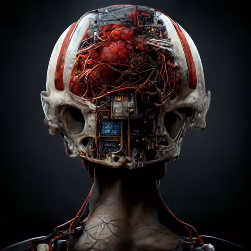 Futuristic Cybernate Brains