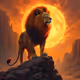 Fiery Lion