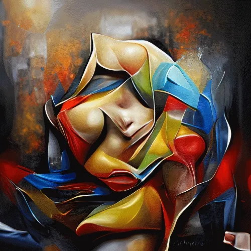 Abstract Figurative Art