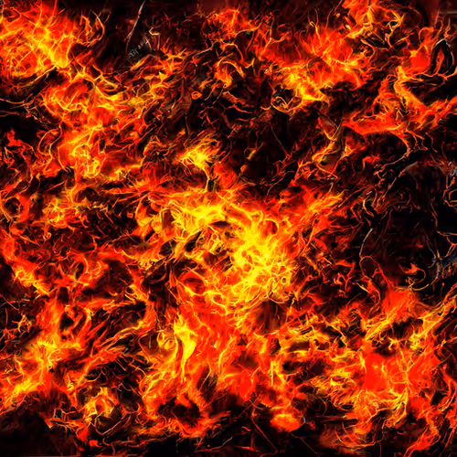Fire Dragon Dystopian Mosaic - old