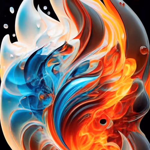Fire & Ice by Massimo Genai