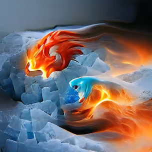 Fire Vs Ice in AI world