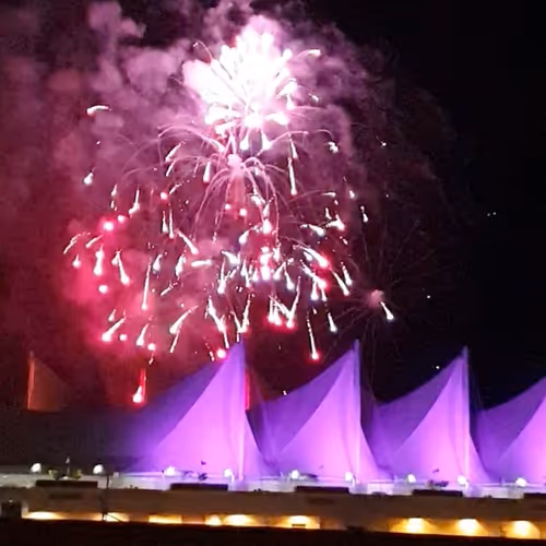 Fireworks view
