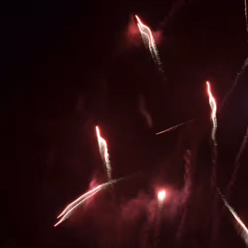 Fireworks in Slow Motion