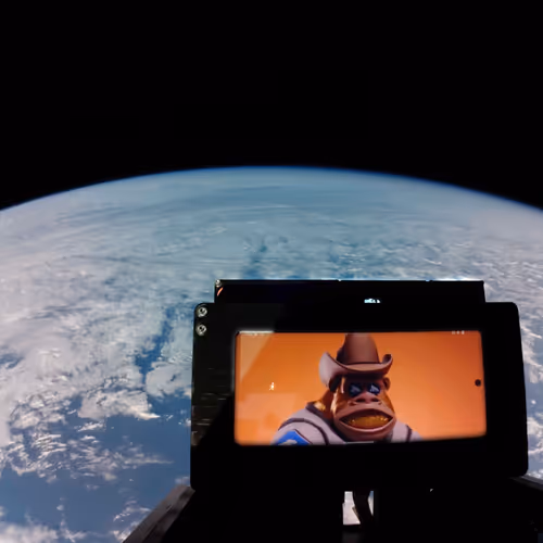 First Geez In Space