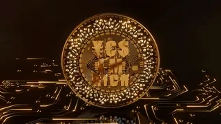 First NFT Gold Coin - I'm Rich - old
