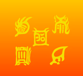 Five Element Energy, includes: Water, Wood, Fire, Earth and Metal