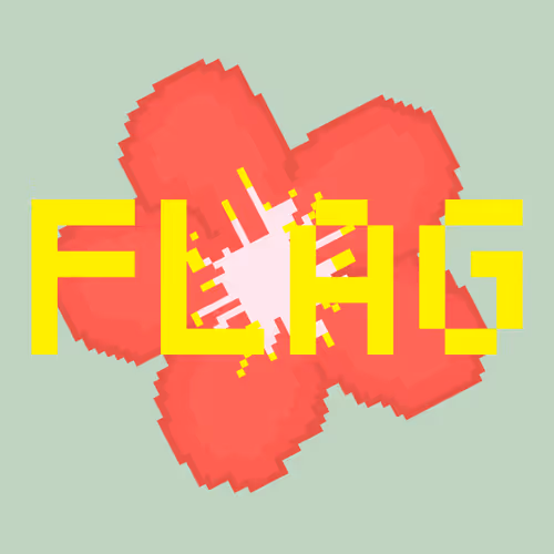 Flag from Pixel Art