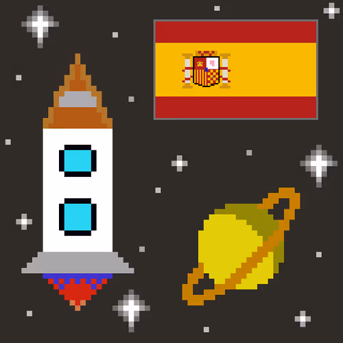 Flags in space