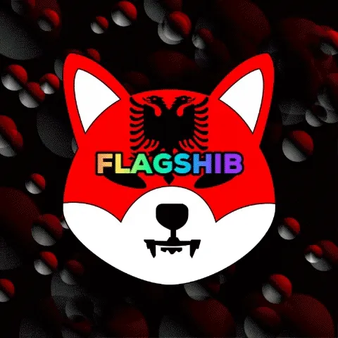 Shiba Inu - Flag Shib