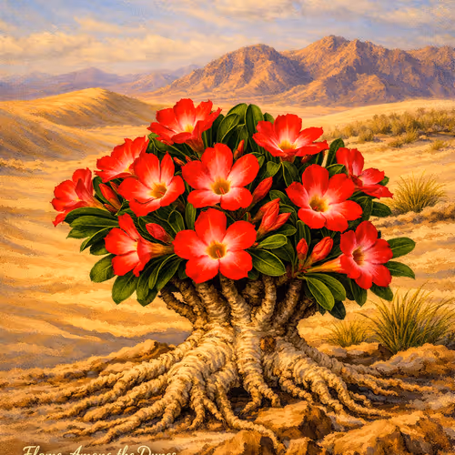 Flame Among the Dunes