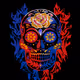Flamy Skull - old