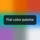 Flat color palette
