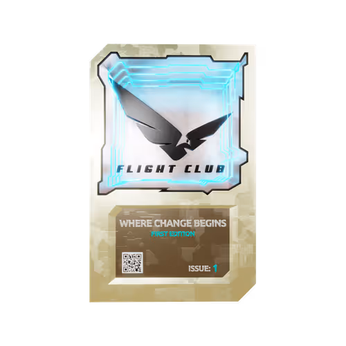 Flight Club 2021 NFT - Where Change Begins