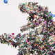 Flower Dinosaur Collage - old