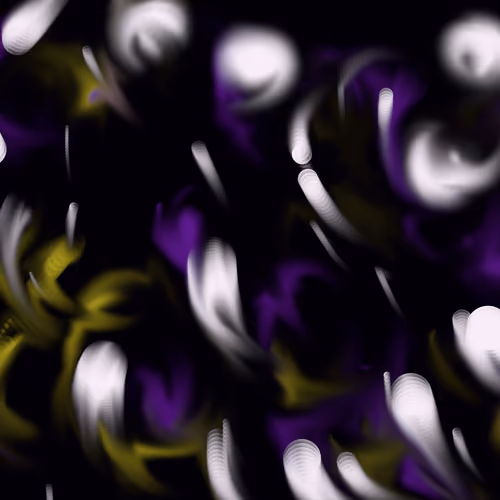 One Flower Abstraction