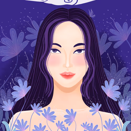 The colors of an imaginary woman